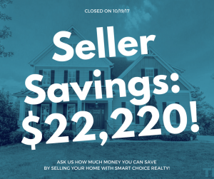 Discount Real Estate Broker Savings of $22,220 in color