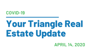 Your Triangle Real Estate Update Covid-19